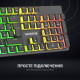 Клавиатура GamePro MK85R Red Switch RGB USB Black (MK85R)