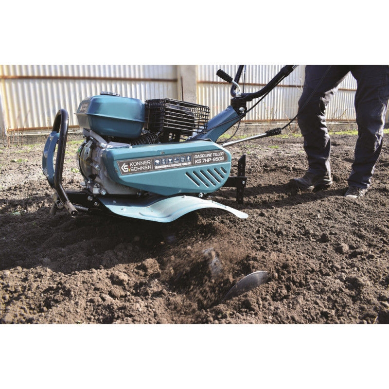 Könner & Söhnen Gasoline tiller KS 7HP-950S, 7hp, 80kg (KS7HP-950S)