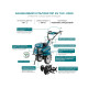 Könner & Söhnen Gasoline tiller KS 7HP-950S, 7hp, 80kg (KS7HP-950S)