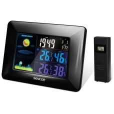 Sencor Meteorological station, in/out measurement, temperature, humidity, time, weather forecast (SWS4250)