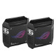 ASUS Router ROG Rapture GT6 2PK black AX10000 3xGE LAN 1x2.5GE WAN 1xUSB 3.2 g1 WPA3 OFDMA MESH (90IG07F0-MU9A20)
