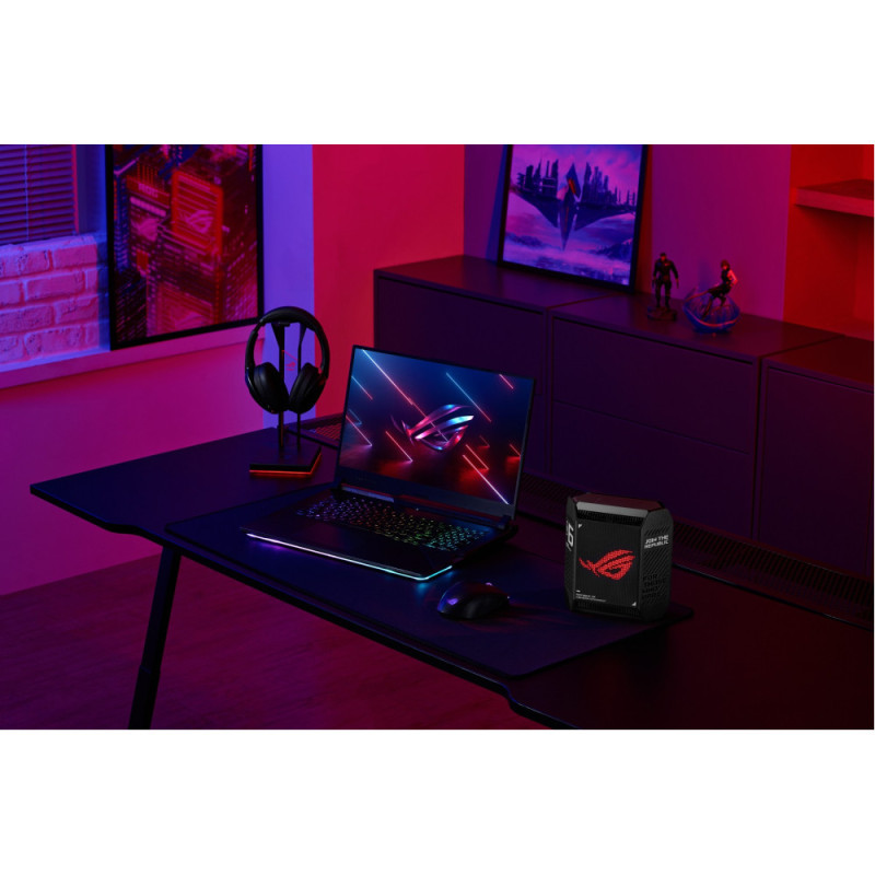 ASUS Router ROG Rapture GT6 2PK black AX10000 3xGE LAN 1x2.5GE WAN 1xUSB 3.2 g1 WPA3 OFDMA MESH (90IG07F0-MU9A20)