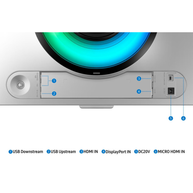 Samsung 48.7 Odyssey OLED G9 G93SC HDMI, DP, USB, MM, OLED, 5120x1440, 32:9, 240Hz, 0.3ms, CURVED (LS49CG930SIXCI)