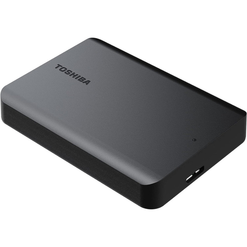 Toshiba Портативний жорсткий диск 1TB USB 3.2 Gen 1 Canvio Basics 2022 Black (HDTB510EK3AA)