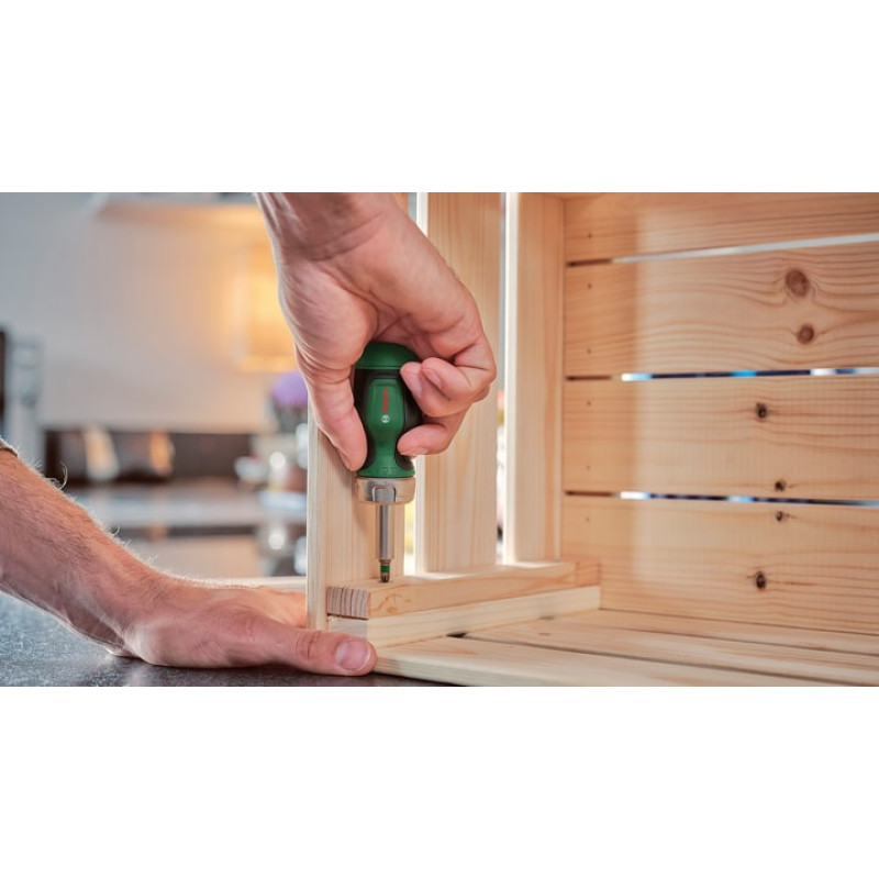 Bosch Викрутка з тріскачкою 6 насадок (1.600.A02.7PN)