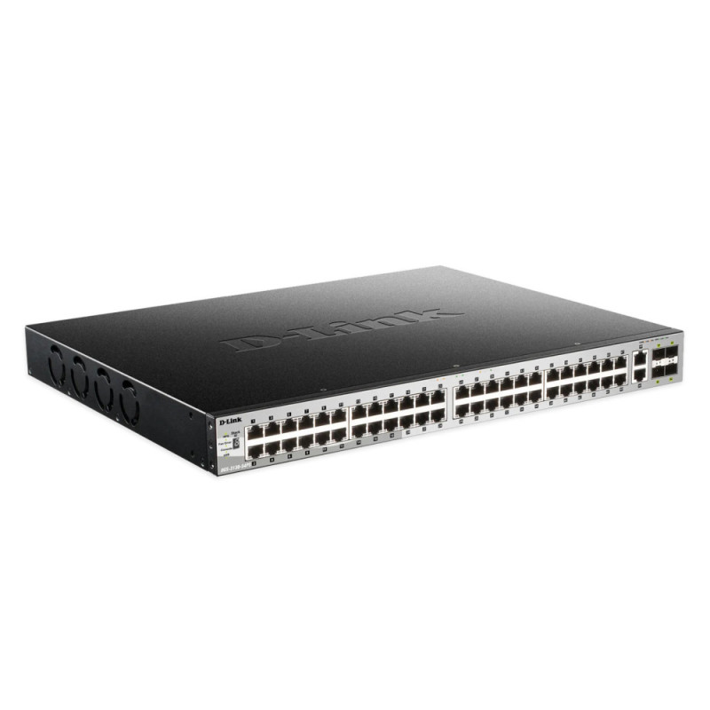 D-Link Switch DGS-3130-54PS 48xGE, 2x10GE, 4xSFP+, L3