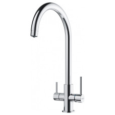 Franke Washbasin tap Lina Clear Water, spout lenght - 272 mm, swivel, 1+1filter connection, chrome (120.0703.742)