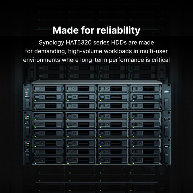 Synology Жорсткий диск Synology 3.5  8TБ SATA 7200 (HAT5320-8T) Synology Жорсткий диск Synology 3.5  8TБ SATA 7200 (HAT5320-8T)