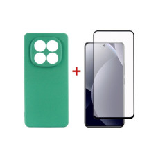Чехол для мобильного телефона Dengos Soft Cover + Glass Xiaomi Redmi Note 15 Pro 4G Mint (DG-KM-196)