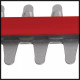Einhell Electric brush cutter Einhell GE-EH 6560, 650 W, 660 mm, grass collector, 3.67 kg (3403330)