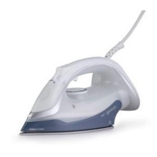 Gorenje Праска, 2600Вт, 280мл, паровий удар -45гр, верт. відпарювання, антинакип, керам. підошва, біло-сірий (SIK2600WB)