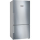 Bosch Bosch Ref with bottom freezer, 186x86x81, ref-479L, freez.-152L, 2doors, D, NF, display, inox (KGN86AID2N)