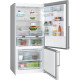 Bosch Bosch Ref with bottom freezer, 186x86x81, ref-479L, freez.-152L, 2doors, D, NF, display, inox (KGN86AID2N)