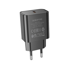Зарядное устройство BOROFONE BA71A Power USB-C PD20W Black (6974443387957)
