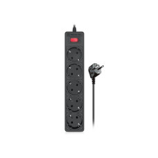 Мережевий фільтр живлення REAL-EL RS-Protect 505, 3m, black (EL122300045)