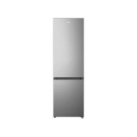 Gorenje Холодильник з нижн. мороз. камерою, 180х55х55см, 2 двері, 188(67)л, А+, NoFrost Plus, Зона св-ті, Сірий (NRK418EES4)