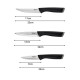 Tefal Set knife, Essential, 3pcs, stainless steel, plastic, black (K2219455)