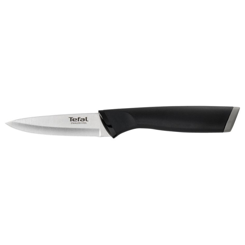 Tefal Set knife, Essential, 3pcs, stainless steel, plastic, black (K2219455)