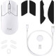 HyperX Миша Pulsefire Haste 2 WL, White (6N0A9AA)