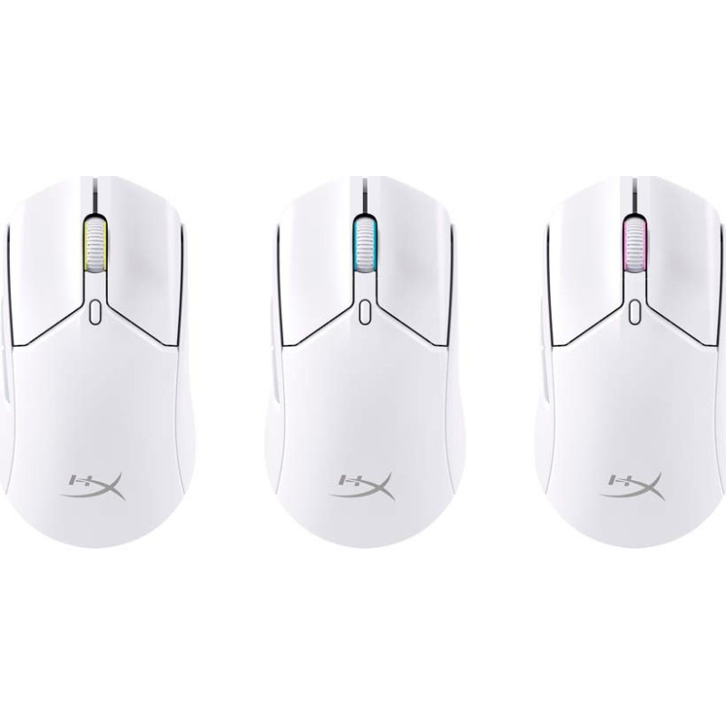 HyperX Миша Pulsefire Haste 2 WL, White (6N0A9AA)