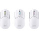 HyperX Миша Pulsefire Haste 2 WL, White (6N0A9AA)