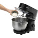 Gorenje kitchen machine 1000W, display, cup-iron, case-iron +plastic, nozzles-7, black (MMC1000SCB)