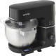 Gorenje kitchen machine 1000W, display, cup-iron, case-iron +plastic, nozzles-7, black (MMC1000SCB)