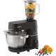 Gorenje kitchen machine 1000W, display, cup-iron, case-iron +plastic, nozzles-7, black (MMC1000SCB)