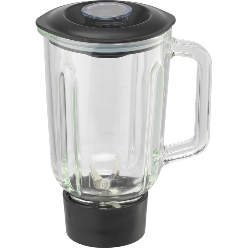 Gorenje kitchen machine 1000W, display, cup-iron, case-iron +plastic, nozzles-7, black (MMC1000SCB)