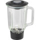 Gorenje kitchen machine 1000W, display, cup-iron, case-iron +plastic, nozzles-7, black (MMC1000SCB)