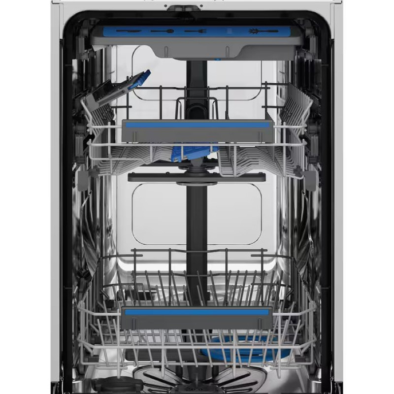 Electrolux Electrolux dishwasher built-in, 10sets, D, 45cm, display, invertor, 3 basket, black (KEMB3301L)