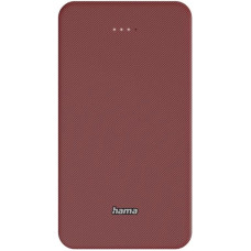 HAMA Акумулятор портативний літій-іонний Power Bank Hama 20000 мА·год, USB-C, USB-A, red (00201717)