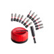 Milwaukee Shockwave Bits, 15pcs Set, Steel, Case (4932430904)