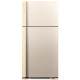 Hitachi Ref with top freezer, 184x86х74, ref-405L, freez.-145L, 2doors, А++, NF, inv., fresh zone, beige (R-V660PUC7-2BEG)