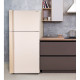 Hitachi Ref with top freezer, 184x86х74, ref-405L, freez.-145L, 2doors, А++, NF, inv., fresh zone, beige (R-V660PUC7-2BEG)