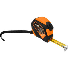 Neo Tools tape measure, 5m x 19mm, with winding lock, magnet (67-232)