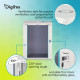 Digitus Шафа DIGITUS 19", 16U, Wall Mounting Dynamic-N, 600x450 мм, 60кг максимально, розібрана, сіра (DN-37112)