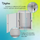 Digitus Шафа DIGITUS 19", 16U, Wall Mounting Dynamic-N, 600x450 мм, 60кг максимально, розібрана, сіра (DN-37112)
