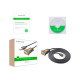 Кабель для передачи данных USB to COM M 1.5m DB9 RS-232 CR104 black Ugreen (20211)