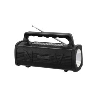 Акустическая система NEWVEW NV-9010 Solar Panel/BT/USB/TF/FM Black (NWVW-NV-9010-BK)