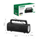 Акустическая система NEWVEW NV-9010 Solar Panel/BT/USB/TF/FM Black (NWVW-NV-9010-BK)