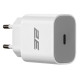 Зарядное устройство 2E 25W USB-C PD white (2E-WC1USBC25W-W)