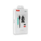 Зарядное устройство XO 2xUSB 2.1A + cable USB to Micro 5P black (TZ08-M-BK)