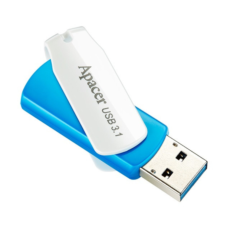 Apacer AH357[64GB USB 3.1 Type-A AH357 Blue/White] (AP64GAH357U-1)