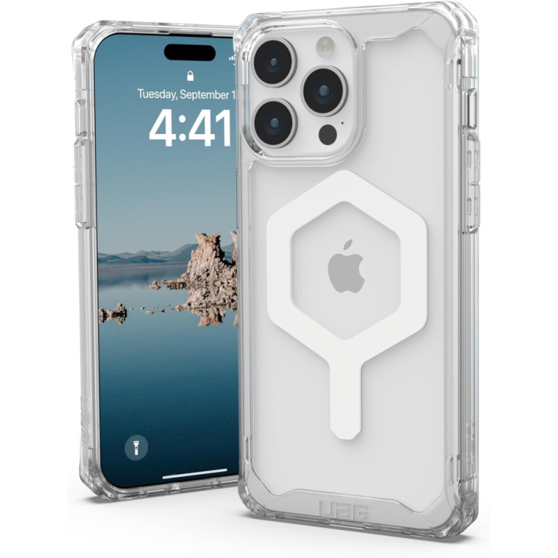 UAG Apple iPhone 15 Pro Max Plyo Magsafe, Ice/White