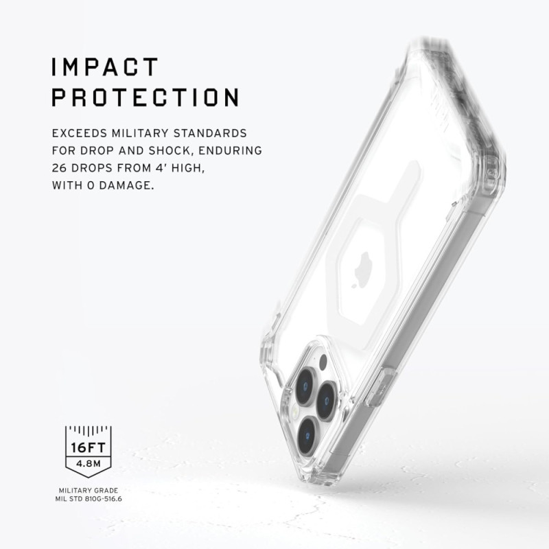 UAG Apple iPhone 15 Pro Max Plyo Magsafe, Ice/White