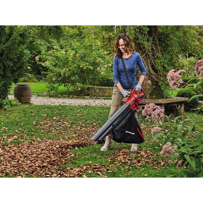 Einhell Пилосос садовий акум  VENTURRO 18/210, 18В, PXC, 8000-14000 об/хв, 500 м3/год, 210 км/год, 45 л (3433625)