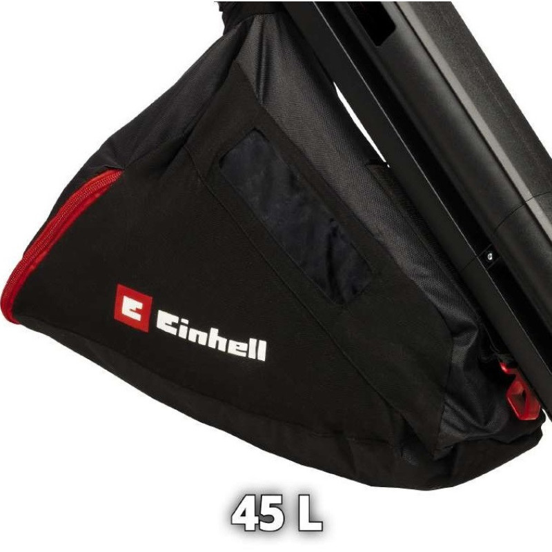 Einhell Пилосос садовий акум  VENTURRO 18/210, 18В, PXC, 8000-14000 об/хв, 500 м3/год, 210 км/год, 45 л (3433625)