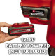 Einhell Пилосос садовий акум  VENTURRO 18/210, 18В, PXC, 8000-14000 об/хв, 500 м3/год, 210 км/год, 45 л (3433625)