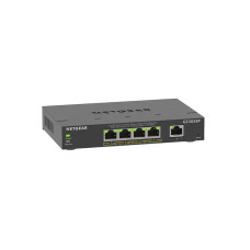 NETGEAR Коммутатор GS305EP 4xGE PoE+(63Вт), 1xGE, управляемый (GS305EP-100PES)